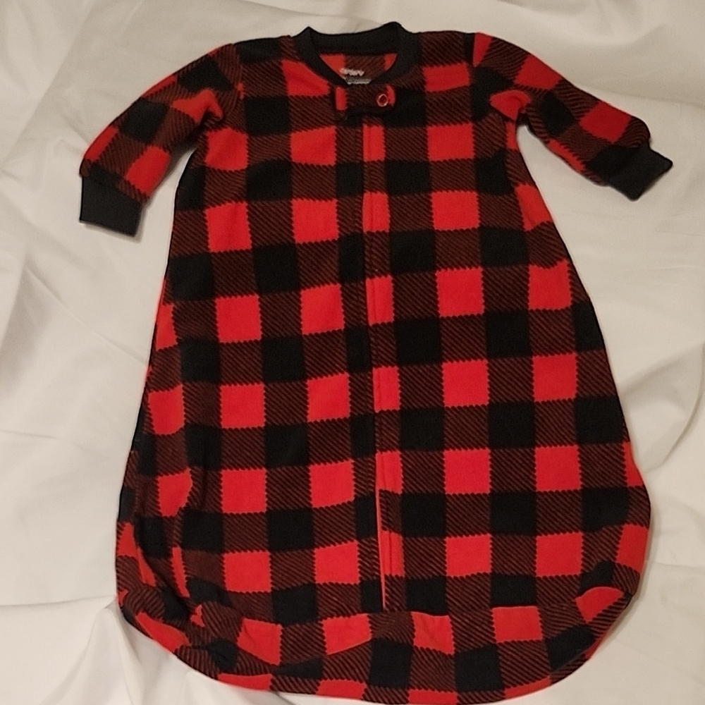 0-3 Months Plaid Sleeper